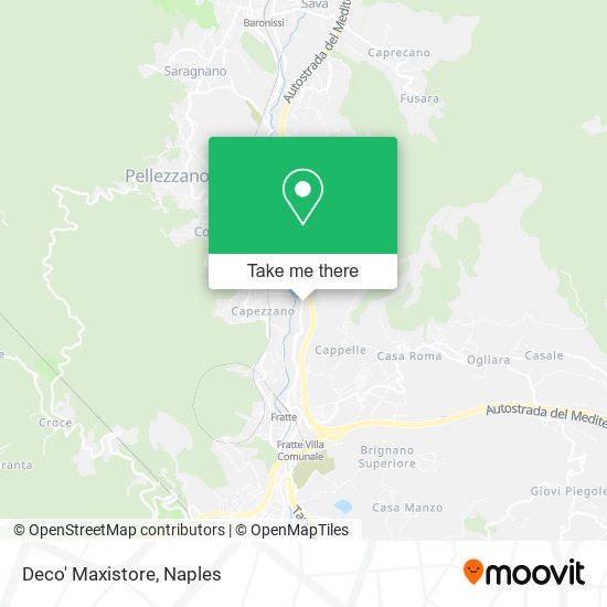 Deco' Maxistore map