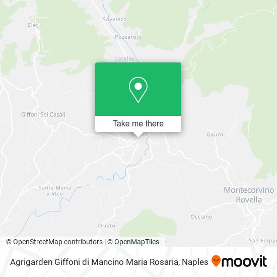 Agrigarden Giffoni di Mancino Maria Rosaria map