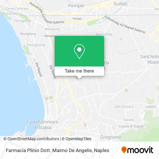 Farmacia Plinio Dott. Maimo De Angelis map
