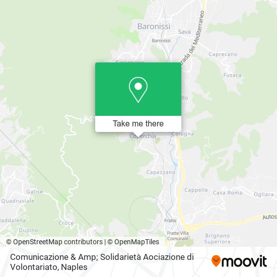 Comunicazione & Amp; Solidarietà Aociazione di Volontariato map