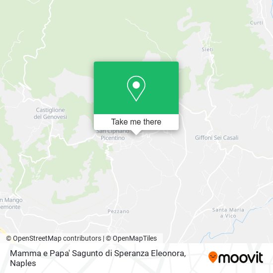 Mamma e Papa' Sagunto di Speranza Eleonora map