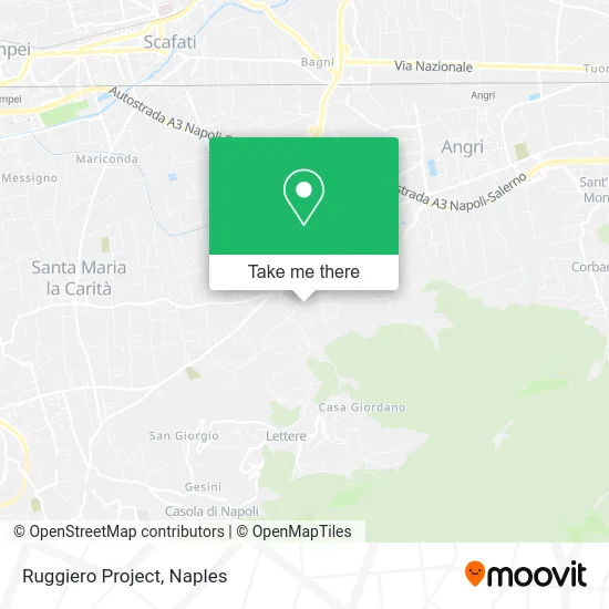 Ruggiero Project map