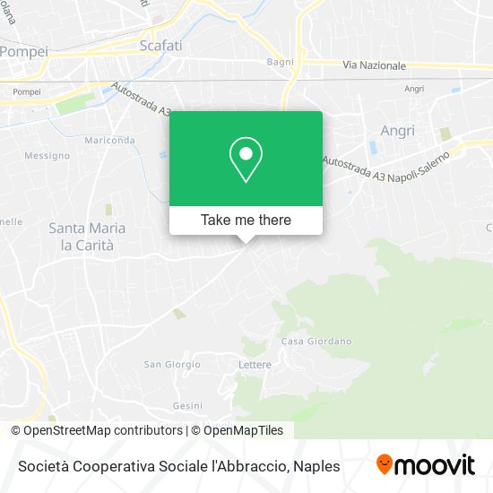 Società Cooperativa Sociale l'Abbraccio map
