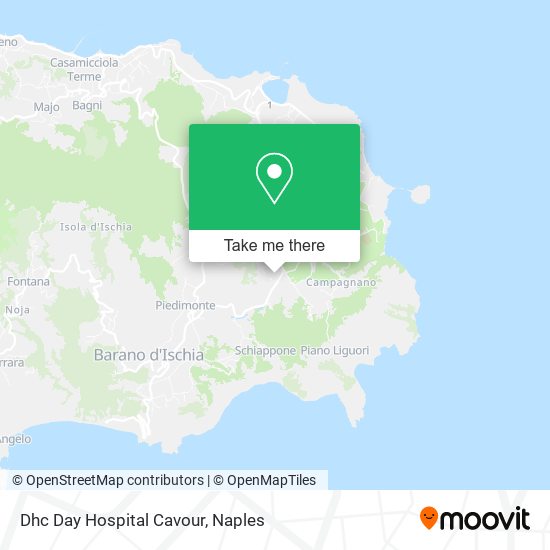 Dhc Day Hospital Cavour map