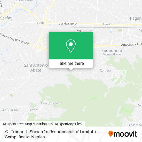 Gf Trasporti Societa' a Responsabilita' Limitata Semplificata map