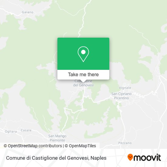Comune di Castiglione del Genovesi map