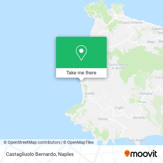 Castagliuolo Bernardo map