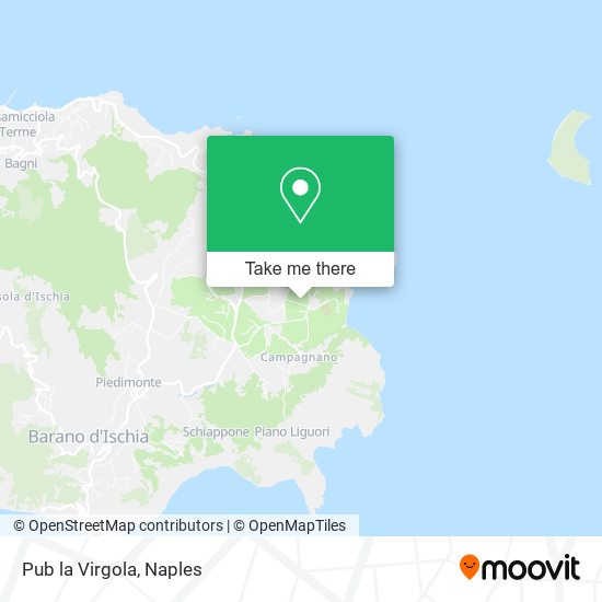 Pub la Virgola map