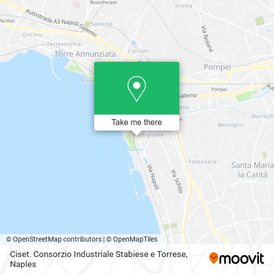 Ciset. Consorzio Industriale Stabiese e Torrese map