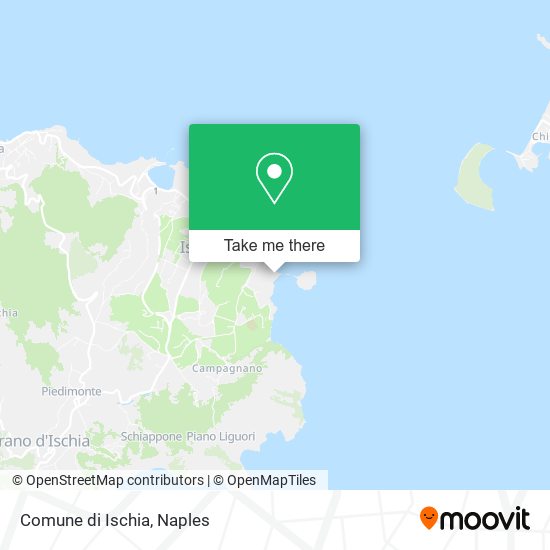Comune di Ischia map
