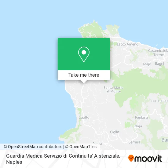 Guardia Medica-Servizio di Continuita' Aistenziale map