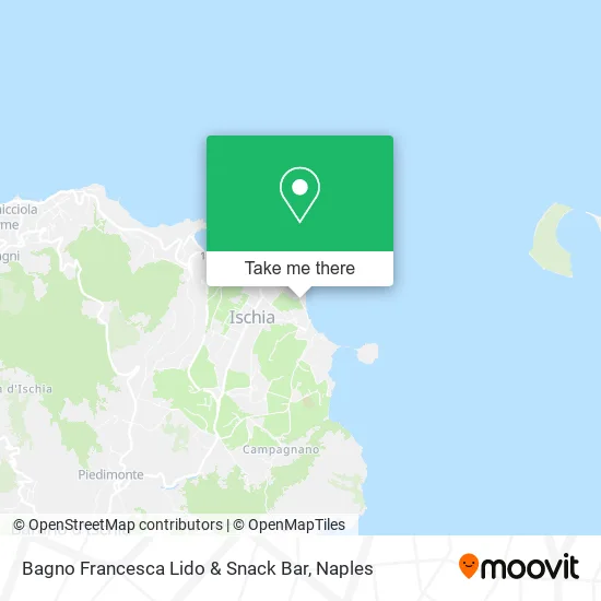 Bagno Francesca Lido & Snack Bar map