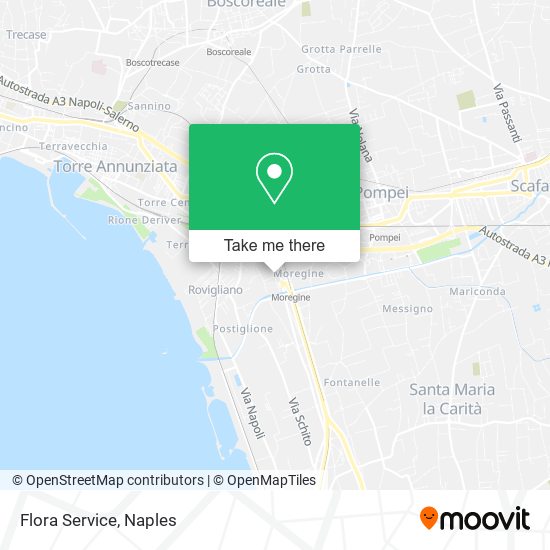 Flora Service map