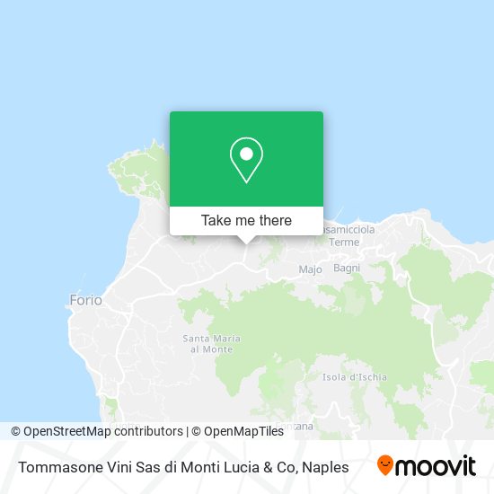 Tommasone Vini Sas di Monti Lucia & Co map