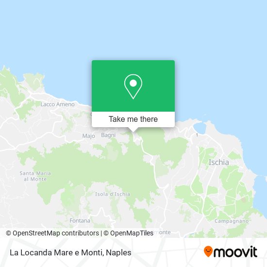 La Locanda Mare e Monti map
