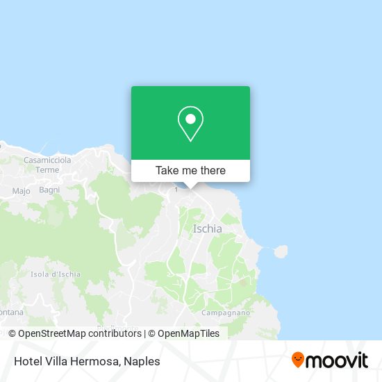 Hotel Villa Hermosa map