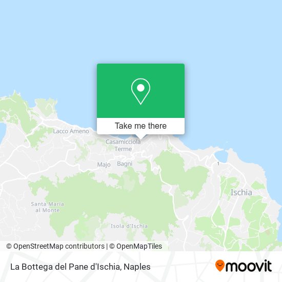 La Bottega del Pane d'Ischia map
