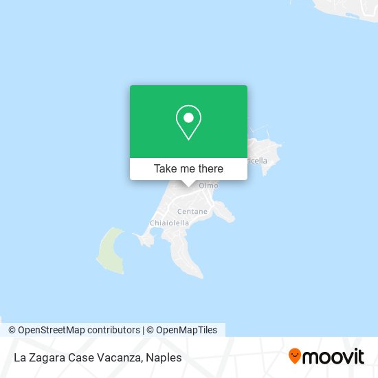 La Zagara Case Vacanza map