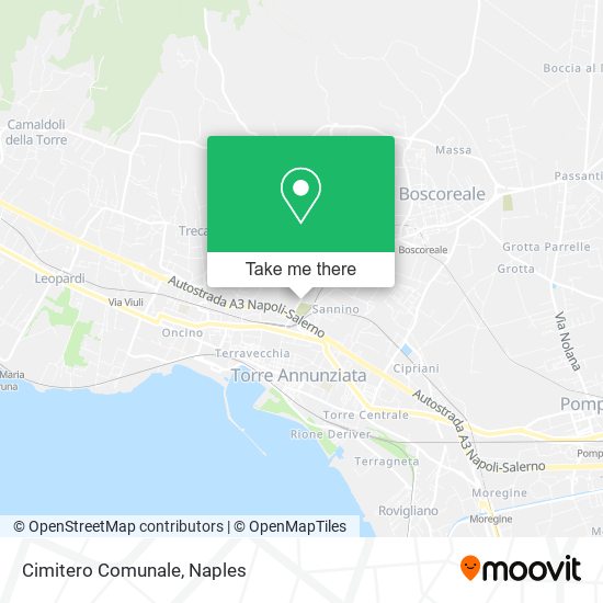Cimitero Comunale map