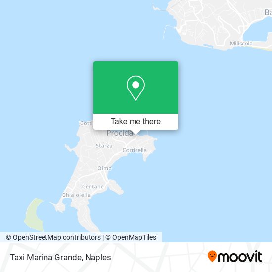 Taxi Marina Grande map