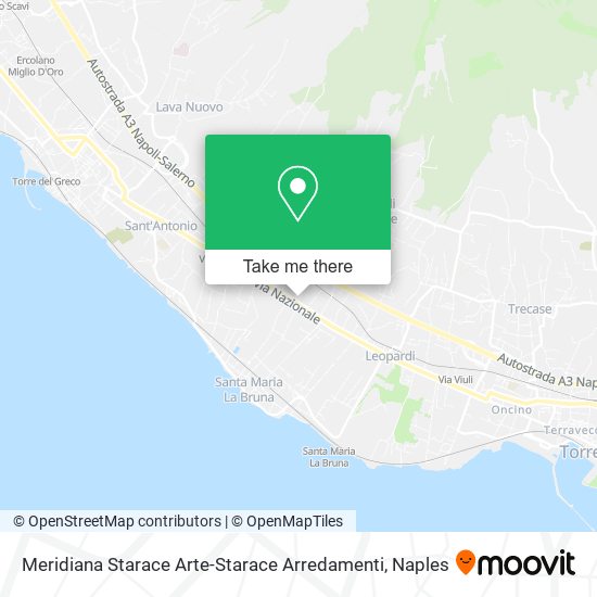 Meridiana Starace Arte-Starace Arredamenti map