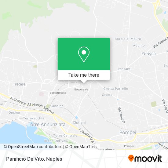 Panificio De Vito map