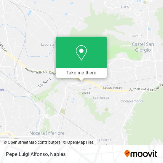 Pepe Luigi Alfonso map
