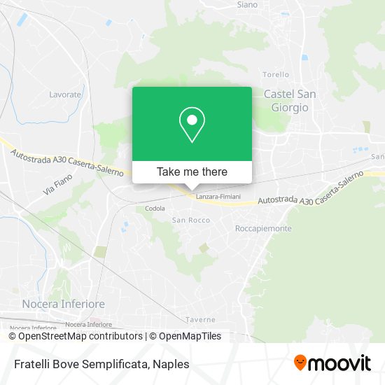 Fratelli Bove Semplificata map