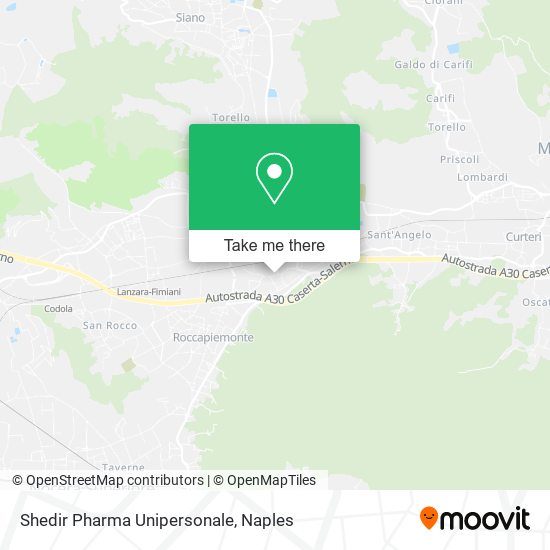 Shedir Pharma Unipersonale map