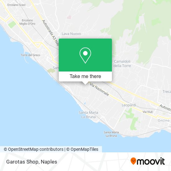 Garotas Shop map