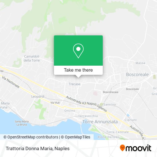 Trattoria Donna Maria map