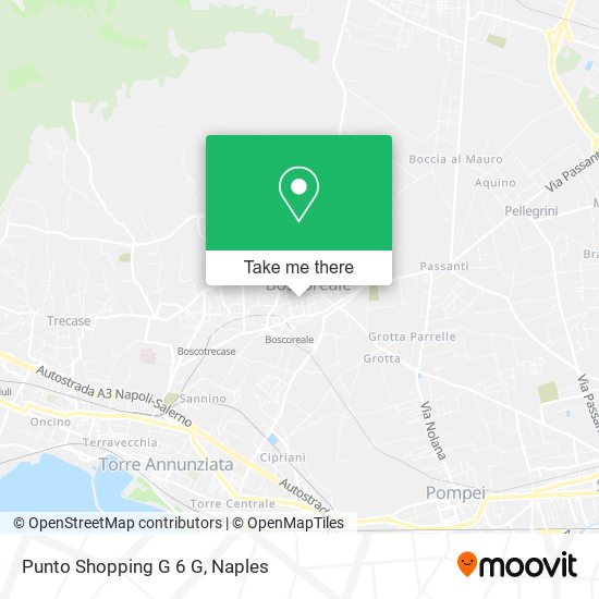 Punto Shopping G 6 G map