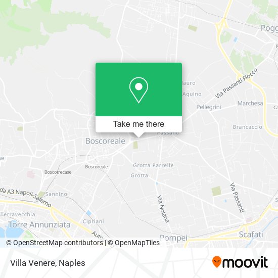 Villa Venere map