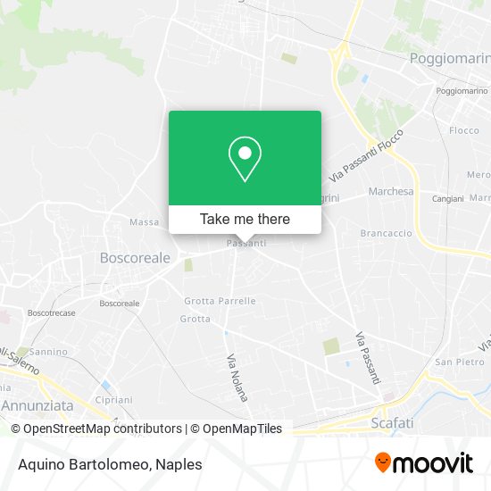 Aquino Bartolomeo map