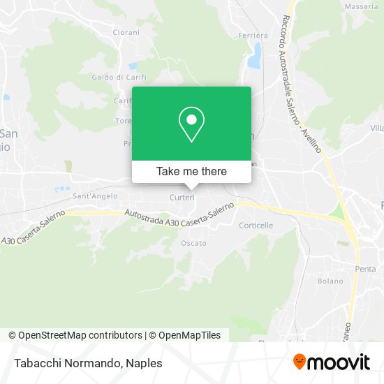 Tabacchi Normando map