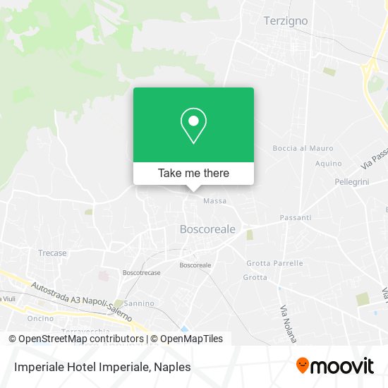 Imperiale Hotel Imperiale map
