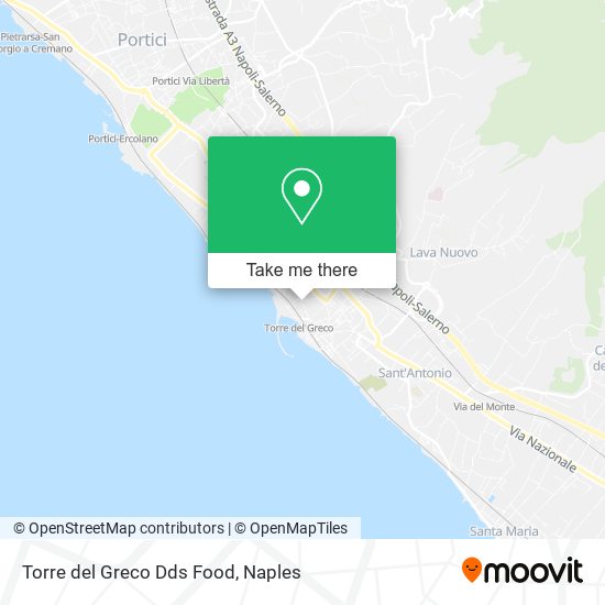 Torre del Greco Dds Food map