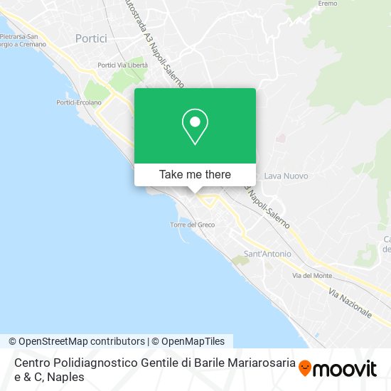 Centro Polidiagnostico Gentile di Barile Mariarosaria e & C map