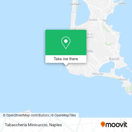 Tabaccheria Minicuccio map