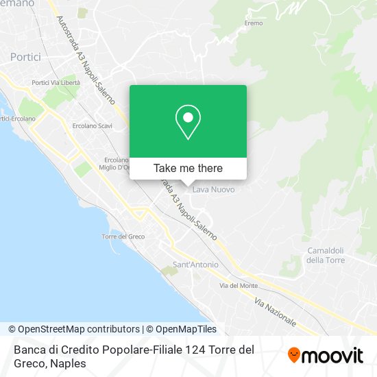 Banca di Credito Popolare-Filiale 124 Torre del Greco map