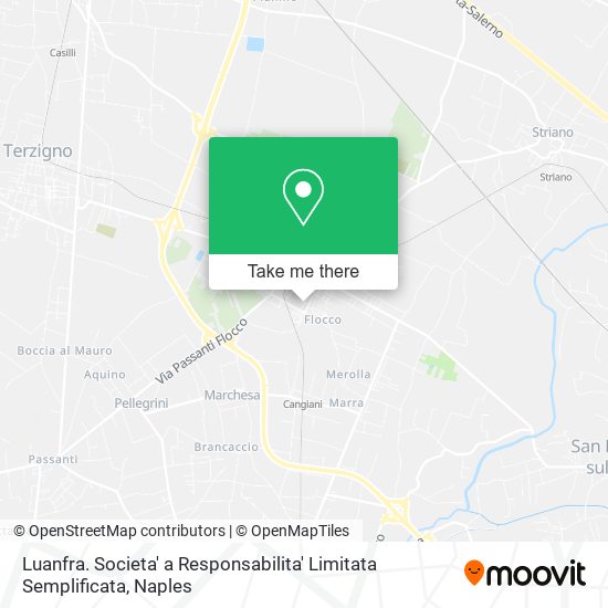 Luanfra. Societa' a Responsabilita' Limitata Semplificata map