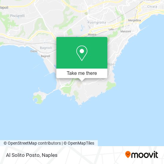 Al Solito Posto map
