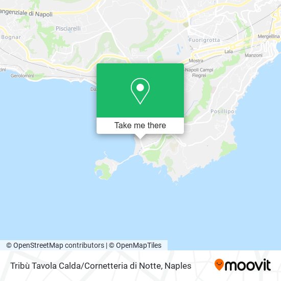 Tribù Tavola Calda / Cornetteria di Notte map