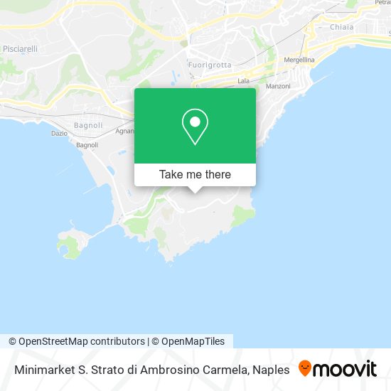 Minimarket S. Strato di Ambrosino Carmela map