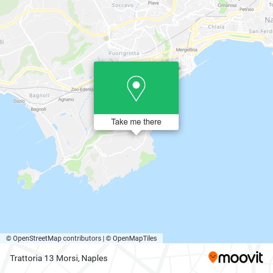 Trattoria 13 Morsi map