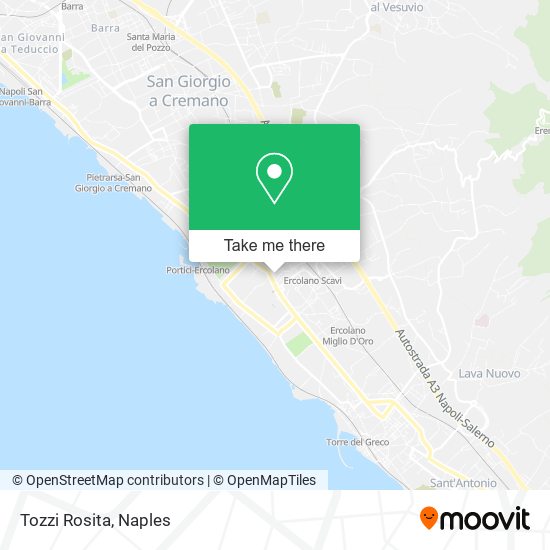 Tozzi Rosita map