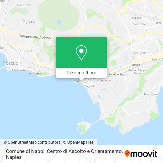 Comune di Napoli Centro di Ascolto e Orientamento map