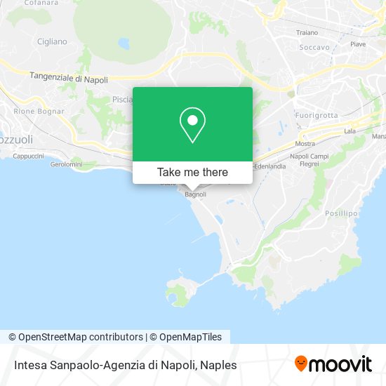 Intesa Sanpaolo-Agenzia di Napoli map