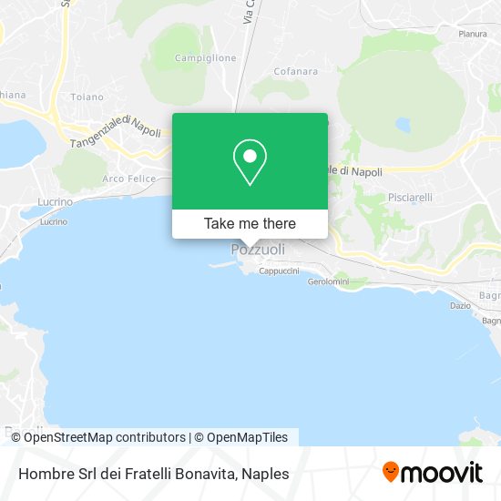 Hombre Srl dei Fratelli Bonavita map