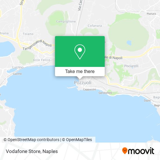 Vodafone Store map